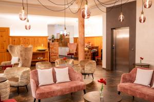 Posezení v ubytování Hotel Krone Langenegg