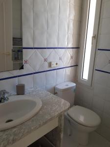 Kúpeľňa v ubytovaní Apartment Vinaroz with swimming pools for 4 people