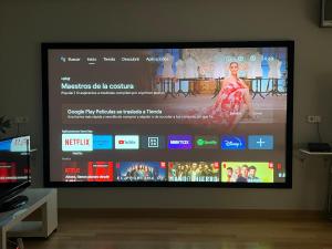 TV/trung tâm giải trí tại Dúplex Valle del Silencio