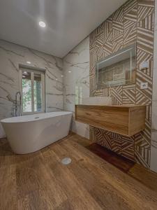 Ванна кімната в Refúgio da Moleira