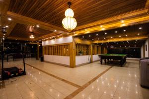 Frida's Inn 思法特观景客栈内的一张台球桌