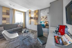 Posezení v ubytování Hotel President