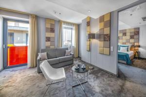 Posezení v ubytování Hotel President