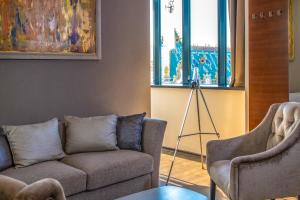Posezení v ubytování Hotel President