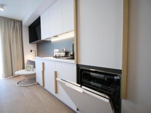 Kuchyňa alebo kuchynka v ubytovaní MK Apartamenty Morski