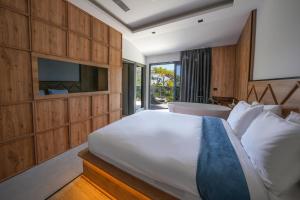Кровать или кровати в номере Ramitos Hotel
