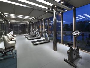 Fitness centrum a/nebo fitness zařízení v ubytování 广州云凯酒店 Yunkai hotel
