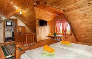 TV a/nebo společenská místnost v ubytování Holiday Home David
