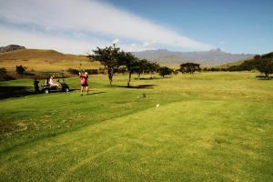 Golf facilities sa holiday park o sa malapit