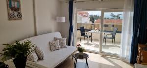 Posezení v ubytování Apartmani Melia