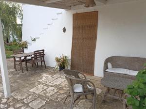 Balkón alebo terasa v ubytovaní La casa degli artisti