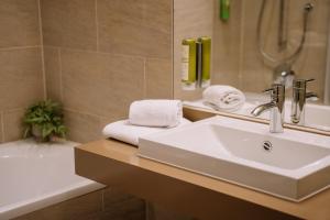 Hotel Auszeit St Lambrecht的一间浴室