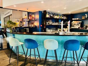 A área de bar ou lounge em Hotel 54 Barceloneta
