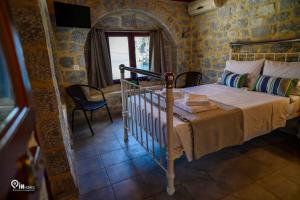 Letto o letti in una camera di 'Panorama' Stone House On The Beach