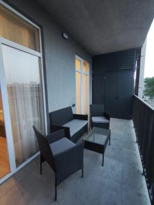Χώρος καθιστικού στο Isani Archi Apartment 119