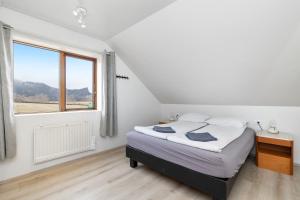 Guesthouse Rauðafell客房内的一张或多张床位