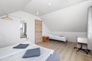 Guesthouse Rauðafell客房内的一张或多张床位