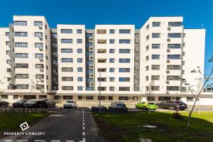 Bygningen som lejligheden ligger i