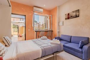 Lova arba lovos apgyvendinimo įstaigoje La Rosa Dei Papi