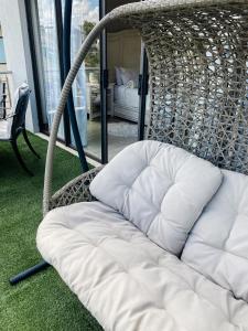 Χώρος καθιστικού στο Riverside Boutique Mbombela