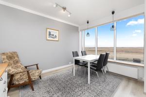 Guesthouse Rauðafell的休息区