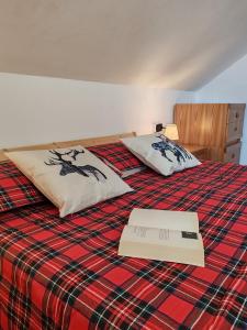Llit o llits en una habitació de Chalet Bellagio Panorama