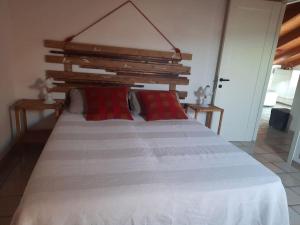 Letto o letti in una camera di Terrazza sul Mare