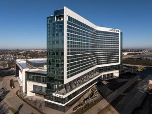 an aerial view of a ceo office building at Loews Arlington Hotel in Arlington