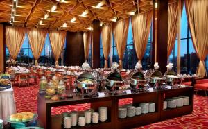 ห้องอาหารหรือที่รับประทานอาหารของ Aston Palembang Hotel & Conference Centre