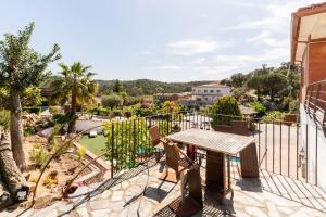 Naturlandskabet i nærheden af villaen