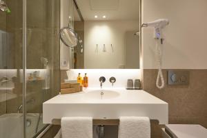 Koupelna v ubytování Hotel Kivir