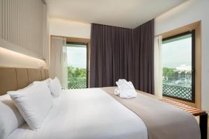 Hotel Kivir客房内的一张或多张床位