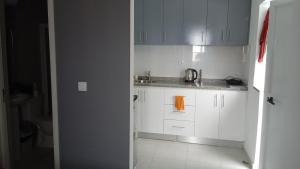 Kuchyň nebo kuchyňský kout v ubytování CasaMrichica1