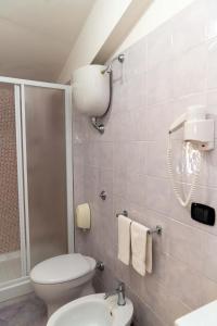 Koupelna v ubytování Hotel dei Focesi