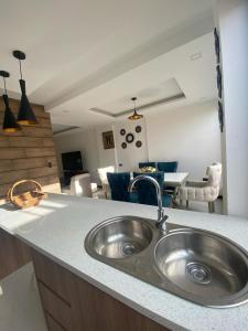 Kuchyň nebo kuchyňský kout v ubytování Pent House Exclusivo