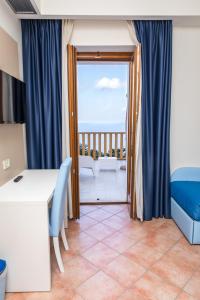 Istumisnurk majutusasutuses Hotel Martino