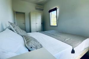 Postel nebo postele na pokoji v ubytování Appartement Clostelle