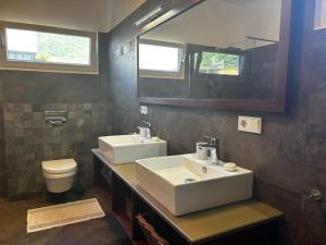 Koupelna v ubytování Appartement Clostelle