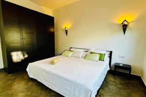 Postel nebo postele na pokoji v ubytování Appartement Clostelle