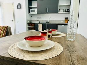 Köök või kööginurk majutusasutuses Appartement Coco