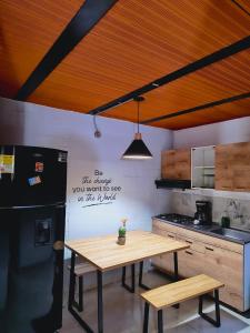 Kuchyň nebo kuchyňský kout v ubytování Casa amoblada lista para estrenar