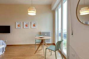 Μια τηλεόραση ή/και κέντρο ψυχαγωγίας στο Florence Holiday Homes Casa Belfiore