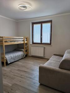Postel nebo postele na pokoji v ubytování Casa di Sabrina