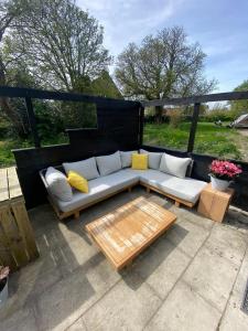 Posezení v ubytování Ecolodges De Dreef Guesthouse