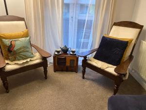 Lombok Apartment near Old Street,Islington,Angel的休息区