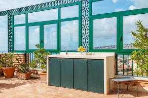 Balkón nebo terasa v ubytování Terrazza Monteroduni 16