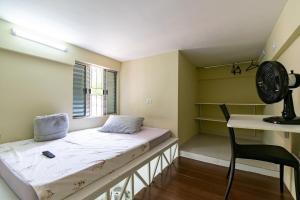 Postel nebo postele na pokoji v ubytování 41 LOFT DUPLO · LOFT completo perto Zoológico e São Paulo EXPO
