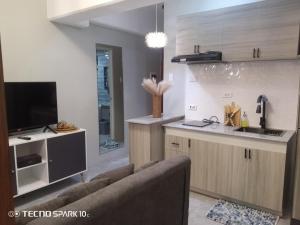 Eldhús eða eldhúskrókur á C&W Royal Oceancrest Mactan