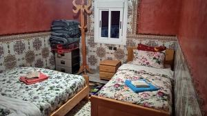 Auberge Cascade Imilchil客房内的一张或多张床位