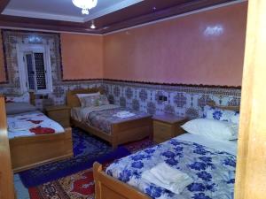 Auberge Cascade Imilchil客房内的一张或多张床位